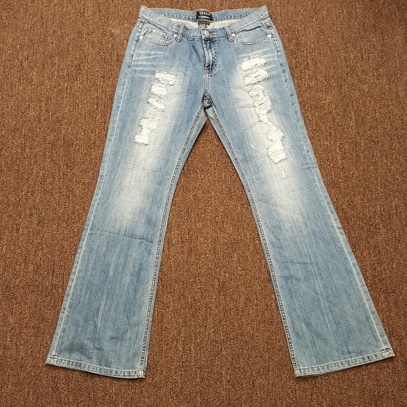 VENUS Denim - Venus Boot Cut Distressed Jeans Size 12